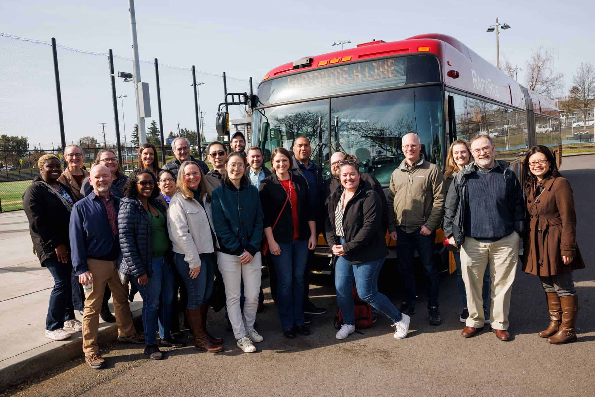 02C RapidRide H Line group photo